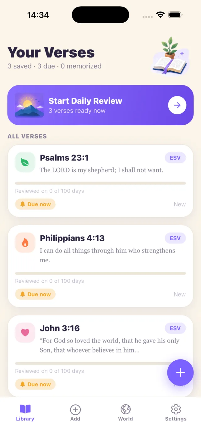 Your verses
